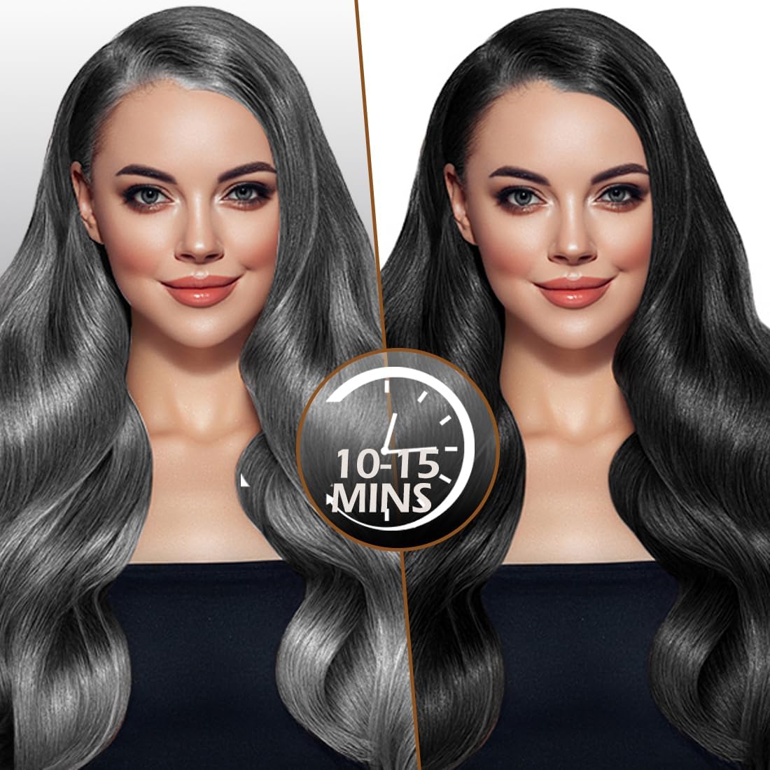 Dissar Champú Cubre Canas 3 en 1